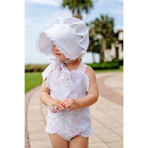 NWT The Beaufort Bonnet Company Sisi Sunsuit - Mountain Brook Mini Floral With P